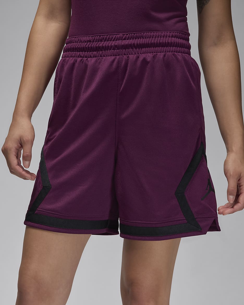 Black and purple jordan shorts cheap